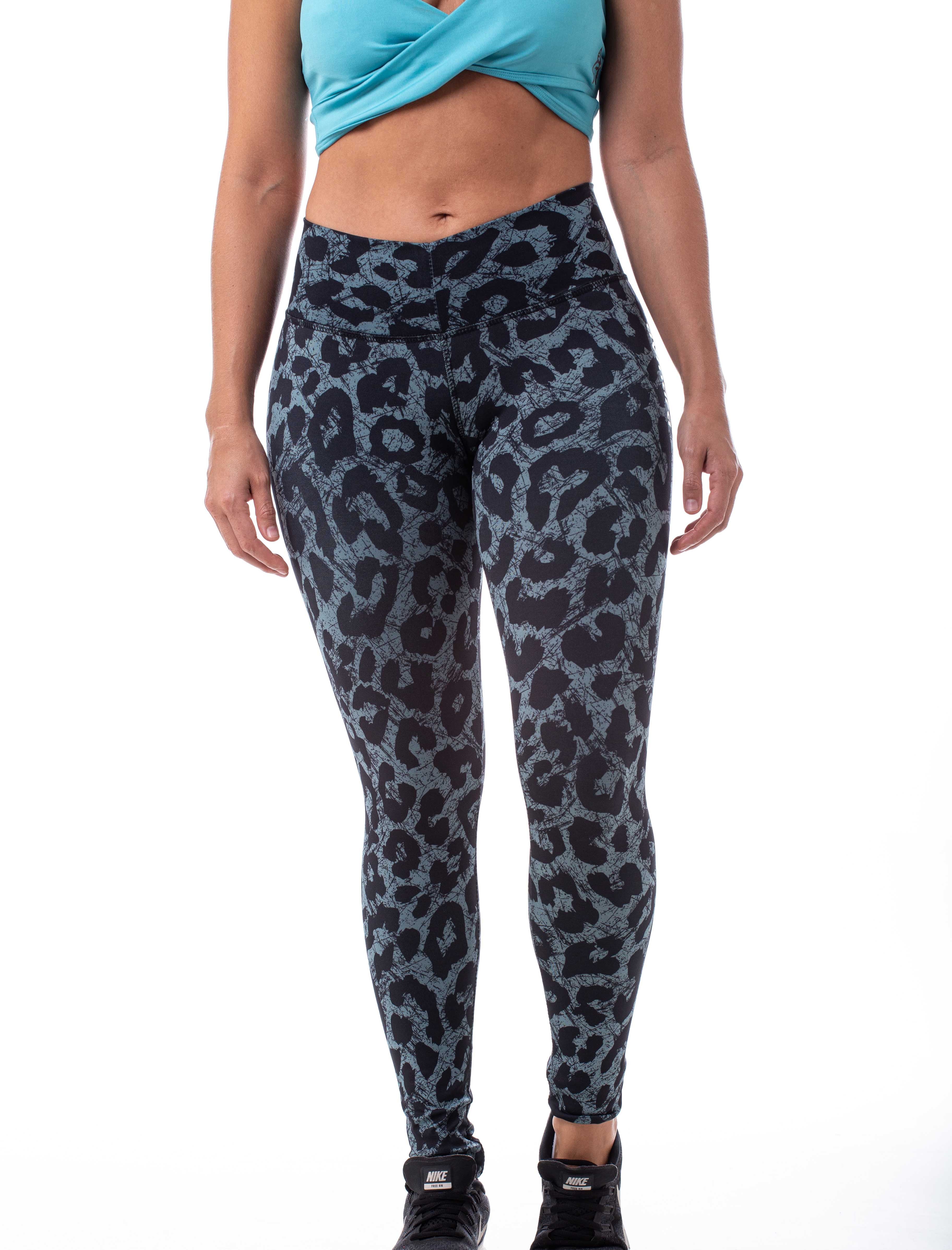 LEGGINGS ANIMAL PRINT LEOPARDO JASPEADO