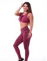 LEGGINGS ANIMAL PRINT DOTS