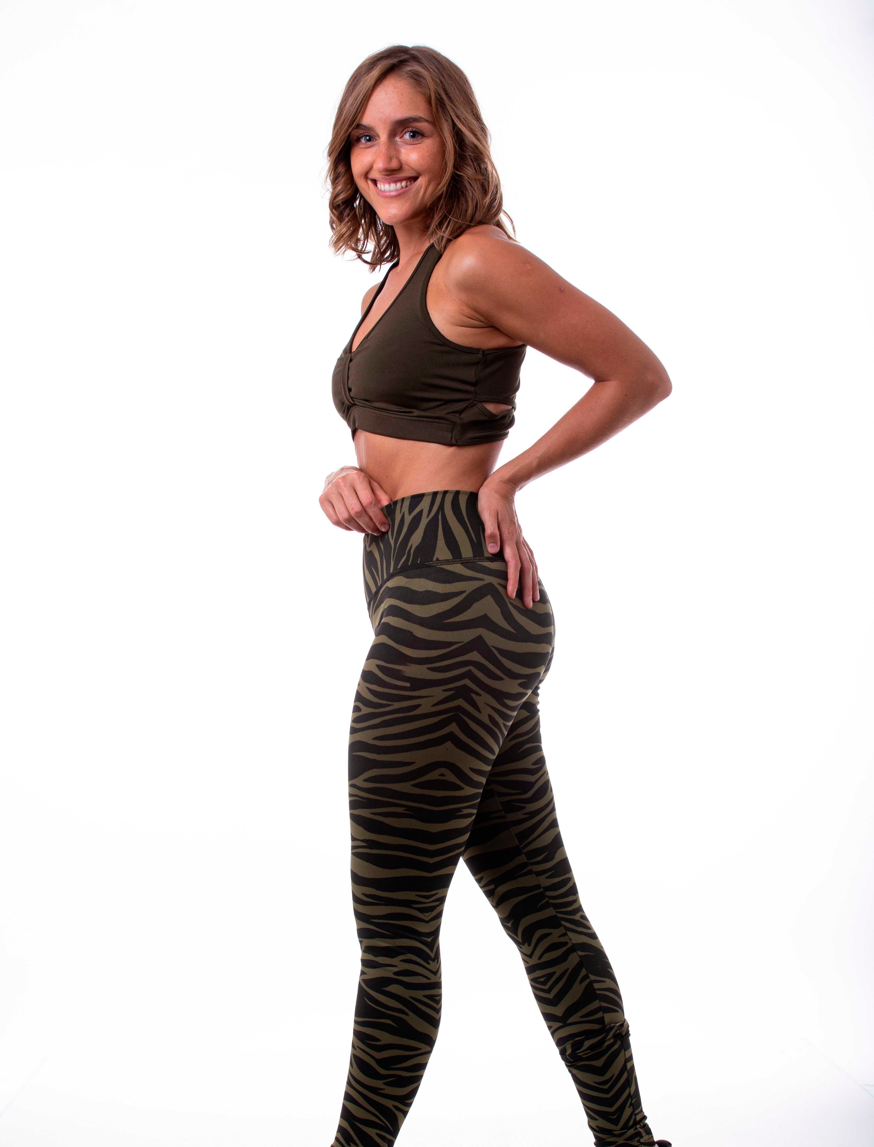 LEGGINGS ANIMAL PRINT CEBRA