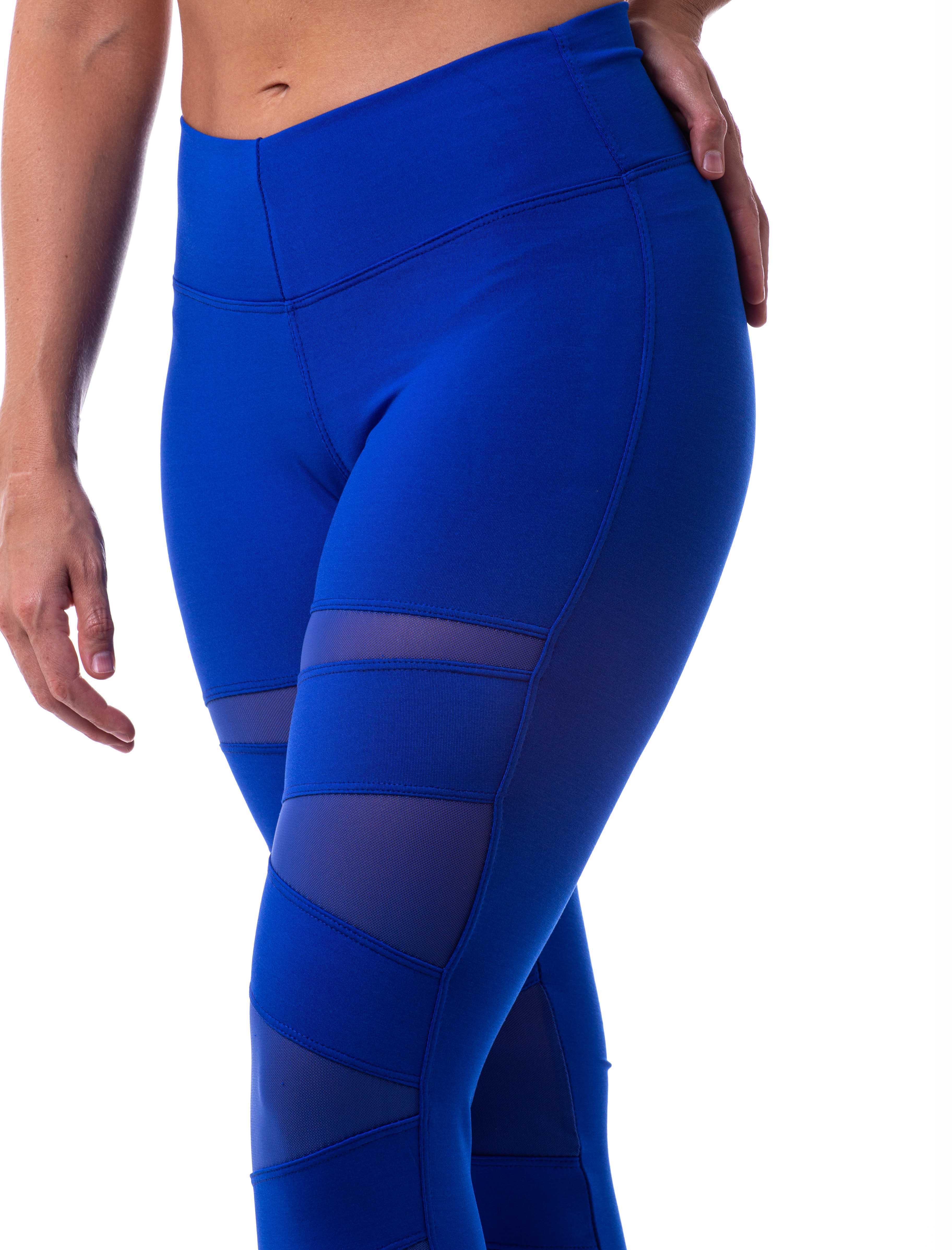 LEGGINGS LISOS MALLA TRANSPARENTE