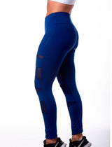 LEGGINGS LISOS MALLA TRANSPARENTE