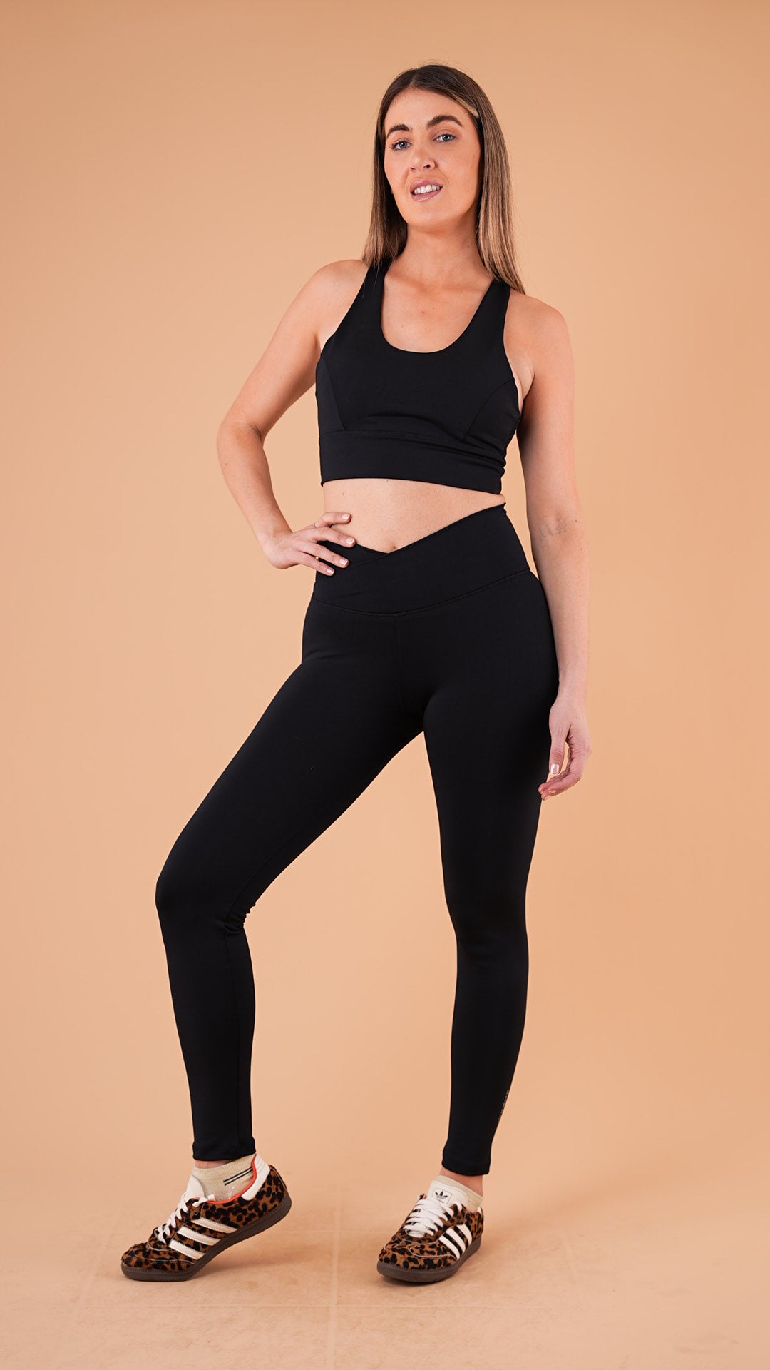 Legging pretina cruzada