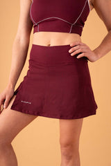 Falda short abertura lateral