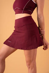 Falda short abertura lateral