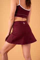 Falda short abertura lateral