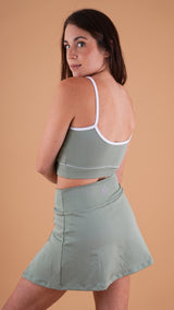 Falda short abertura lateral