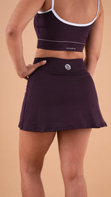 Falda short abertura lateral