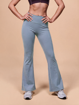 Calza Flare con Linea Blanca