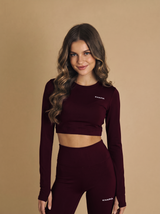 Polera Manga Larga Espalda Abierta