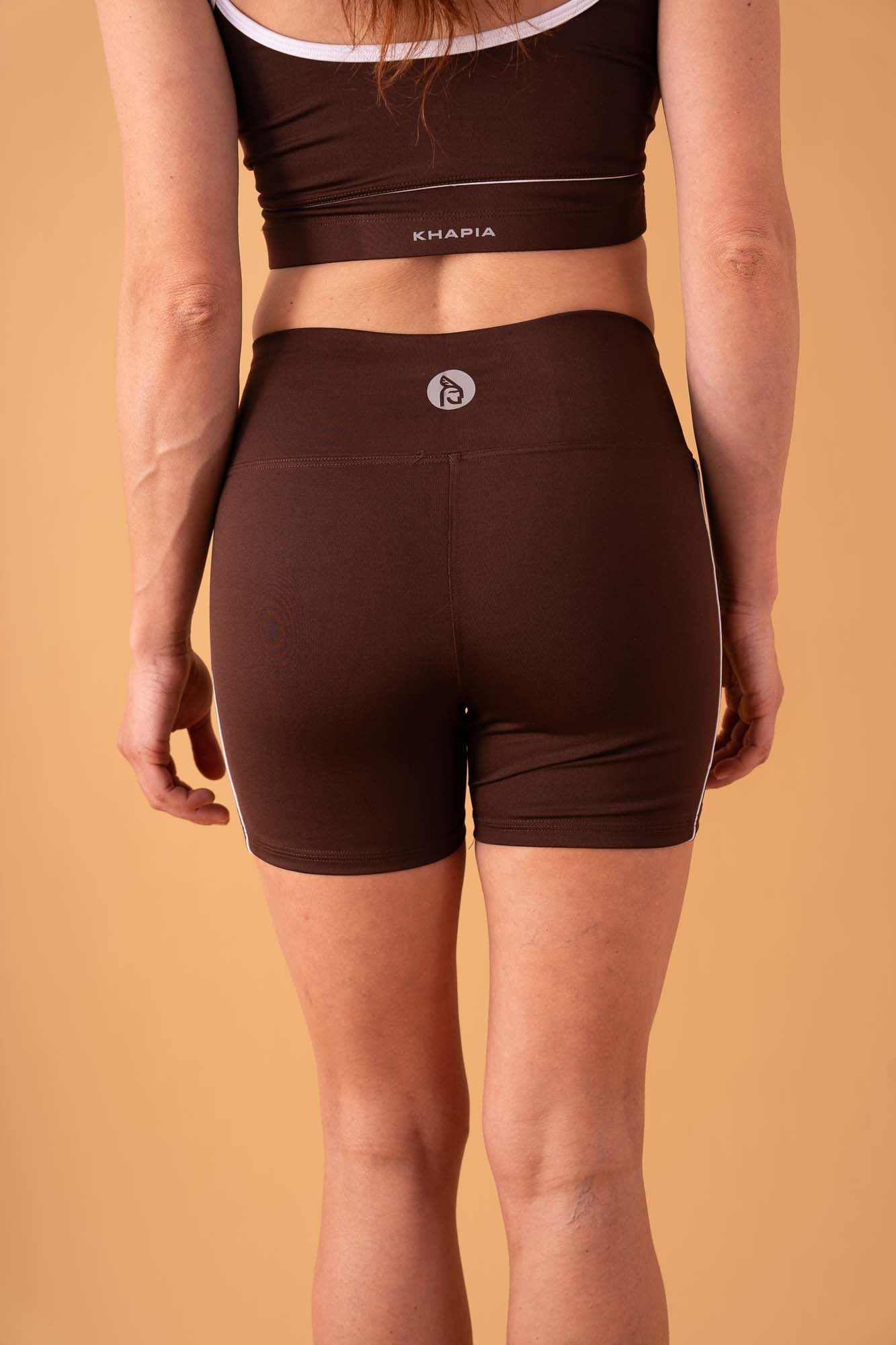 Short sin costura con líneas